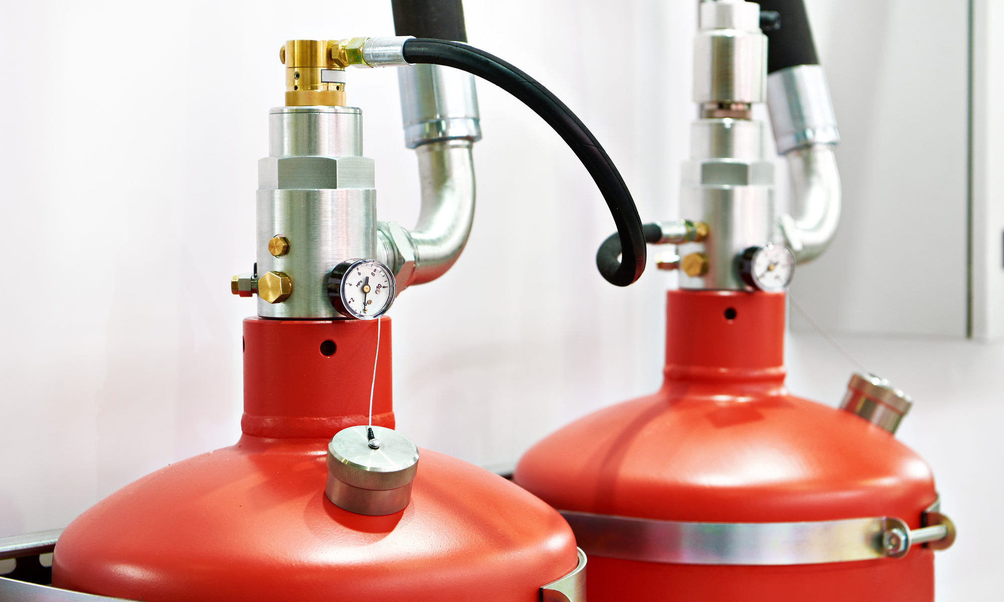 fire extinguishers in fire suppression systems